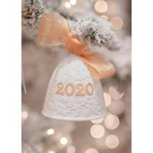 Lladro 2020 Porcelain Christmas Bell Blue #18454(default) - Tipo 1 - Ver 3