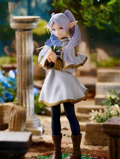 FRIEREN-Frieren: Beyond Journey's End Anime PVC Figurine Collectible Decorative Toy For Car/Desk/Home Decor PVC Figurine Statue Or Fan's Gifts/Collectible Gift, Decorative Item Suitable For Computer Case/Garden/Cake Decoration