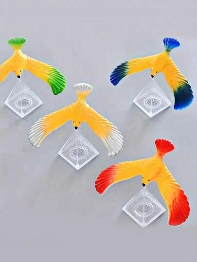 【创意平衡鸟】1只/3只/5只装 彩色创意平衡鸟 重力鸟玩具 科学平衡玩具 适合课堂奖励 圣诞礼物 小礼物，颜色随机