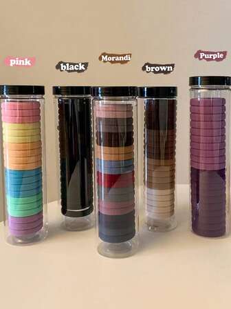 20 piezas de bandas elásticas para el cabello sin costuras en un frasco de almacenamiento - bandas para el cabello de alta elasticidad sin daños, cuerdas para el cabello suaves y duraderas para mujeres y niñas para recoger el cabello, disponibles en múltiples estilos, suaves con el cabello y con estilo, regalos, viajes, regalos para mujeres, artículos para el cabello, rellenos de calcetines, rellenos de calcetines para mujeres, regalos de Navidad, regalos, rellenos de calcetines de Navidad, regalos para mujeres, regalo, regalo de Navidad, rellenos de calcetines para adultos, rellenos de calcetines para adultos, artículos para el cabello, accesorios para mujeres, relleno de calcetín, accesorio de cabello de mayoría de edad, accesorios de cabello de Navidad, ideas de regalo para mujeres, rellenos de calcetines de belleza, regalos de Navidad para mujeres