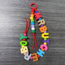 1个定制彩色亚克力字母钥匙扣，圆形环扣，个性化背包挂件，独特定制礼物，学习用品，返校季，学校礼物，办公用品，学校用品，教室用品，教师礼物，大学用品，同事礼物，宿舍用品，男女学生礼物，青少年礼物，初中生礼物，中学学生礼物，服装配饰，时尚秋季礼物，男友，女友，家人，朋友 - 亞克力鑰匙扣 - 查看 34