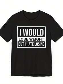 Funny Weight Loss Sarca Tee - Adult Humor Gift - Style 5 - View 1