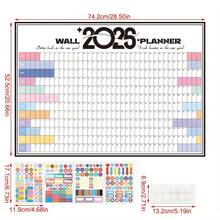 2026 Calendar Planner, Large Grid Wall Calendar, Checklist & To-Do List, For Home, Office Organization, Size: 28.5inch * 20.66inch - 28.5 Inches * 20.66 Inches - View 4