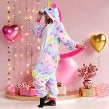 Pijamas Halloween Navidad Ropa de Dormir Mono Cosplay Traje Traje para Mujeres y Hombres pijamas para mujer y dama hombre calientitas - Multicolor - Ver 5