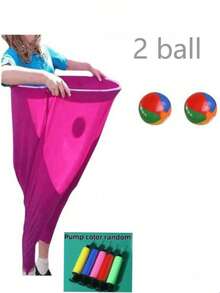 2025 New Grandma Pants Courtyard Game Set, Detachable Pants, Throwing And Catching Ball Training Game, Giant Outdoor Entertainment Throwing Game, Team Relay, Family Gathering, Outdoor Game Set
