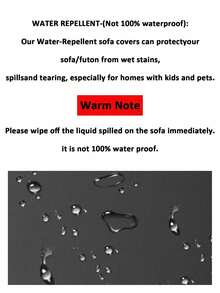 1入組燈灰色的椅套,現代風格防水彈性滌綸纖維套適用於客廳,餐廳,臥室,學習,四季