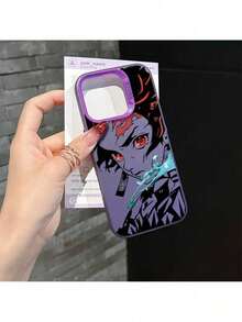 Anime D-Demons Slayers Cool Phone Case Compatible With IPhone 16, 15, 14, 13, 12, 11 Pro Max, X, XR, XS Max, 8, 7 Plus, With Shockproof Matte Back.