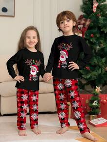 Pijama Navideña Familiar Dama Caballero Niño Y Niña - Hombres - Ver 10