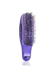 Luxury Electroplated Comb | High-End Metallic Luster, Unisex Design, Wet & Dry Use, Creates Silky Smooth Hair, Anti-Static & Frizz-Free, Instantly Enhances Hair Texture, Long-Lasting Styling, Easy Perfect Hairstyle! Hair Comb, Hair Brush, Hair Styling Tool, Hair Product & Accessory, Suitable For Barbershop, Salon, Back To School, Travel & Vacation. - Multicolor - View 19