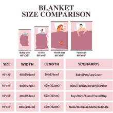 Soft Throw Blanket Super Plim Plim Premium Flannel Fleece Lightweight Blanket Warm Plush Blankets All Season Use  Room Accessory - 豐富多彩的 - 查看 4