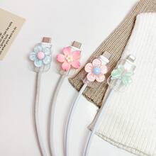 Kabelschutz für Telefonladung, Wellenstil, niedliches Kabelbissgerät