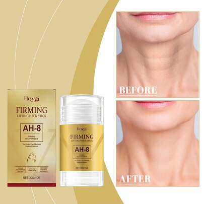 1pc 30g Neck Care Stick, Gentle Moisturizing, Nourishing, Firming, Smooth & Supple Skin, Enriched With Hyaluronic Acid, Designed To Tighten Skin And Shape Smooth Contours
