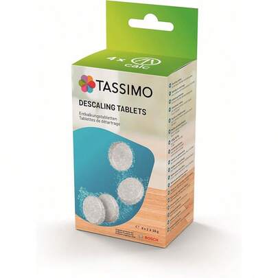 Tassimo Descaling Tablets With 4 Tablets For 2 Descaling Processes