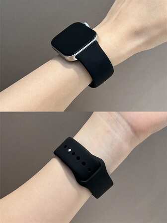 1ชิ้น สายนาฬิกาข้อมือซิลิโคนแฟชั่น เข้ากันได้กับ HUAWEI Watch Fit 3/Fit 4/Fit 4Pro