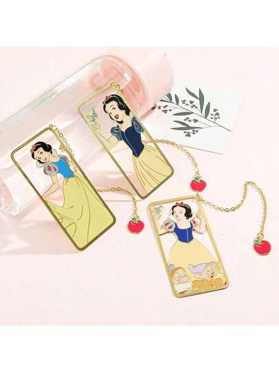 Disney Snow White Princeses Bookmark For Book Lover Gifts Creative Book Mark For Girl Girl Fans Reading Supplies Collection. Disney Merchandise. Perfect Decoration . Perfect Gift, The Perfect Choice For Home Room Decoration