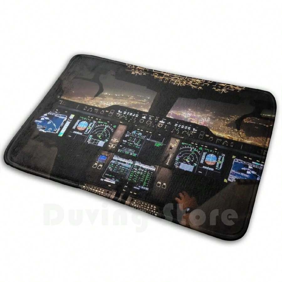 Airbus A350-900 Cockpit Out Of Carpet Mat Rug Cushion Planes Cockpit ...
