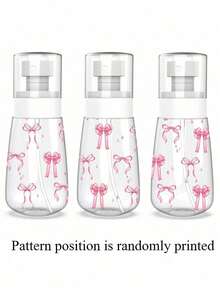 花卉图案超细喷雾瓶，塑料旅行香水补充装，便携式酒精喷雾瓶，旅行香水补充装，适用于旅行香水、爽肤水、面部及头发喷雾，家居装饰（客厅、卧室、浴室），旅行配件，婚礼，派对，男士生日礼物，送给妈妈、爸爸、朋友的礼物，新年礼物，用品，趣味礼物，旅行必备 - 彩色 - 查看 8