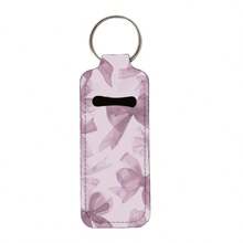 Chapsticks Holder Keychain For Lipstick, Multifunctional Lipstick Cover Keychains Clip-On Lip Balm Holder For Women Bag Accessories Useful Gifts,Leopard Lip Balm Holder Keychain Clip On Lipstick Sleeve & Lipstick Sleeve Holder For Tight-Knit Elastic Lipstick Holder Keychain