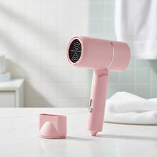 Mini Secadora Profesional con Aire Frío y Caliente, Estilo Plegable - Rosa - Ver 7