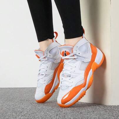 Nike 1 par de zapatillas de baloncesto de estilo retro de caña baja AJ1 para mujer