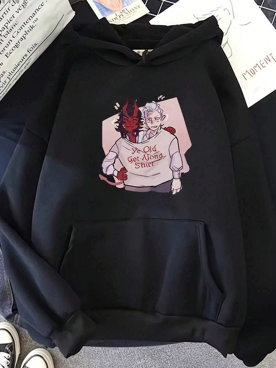 Men Hoodies - Black - View 1