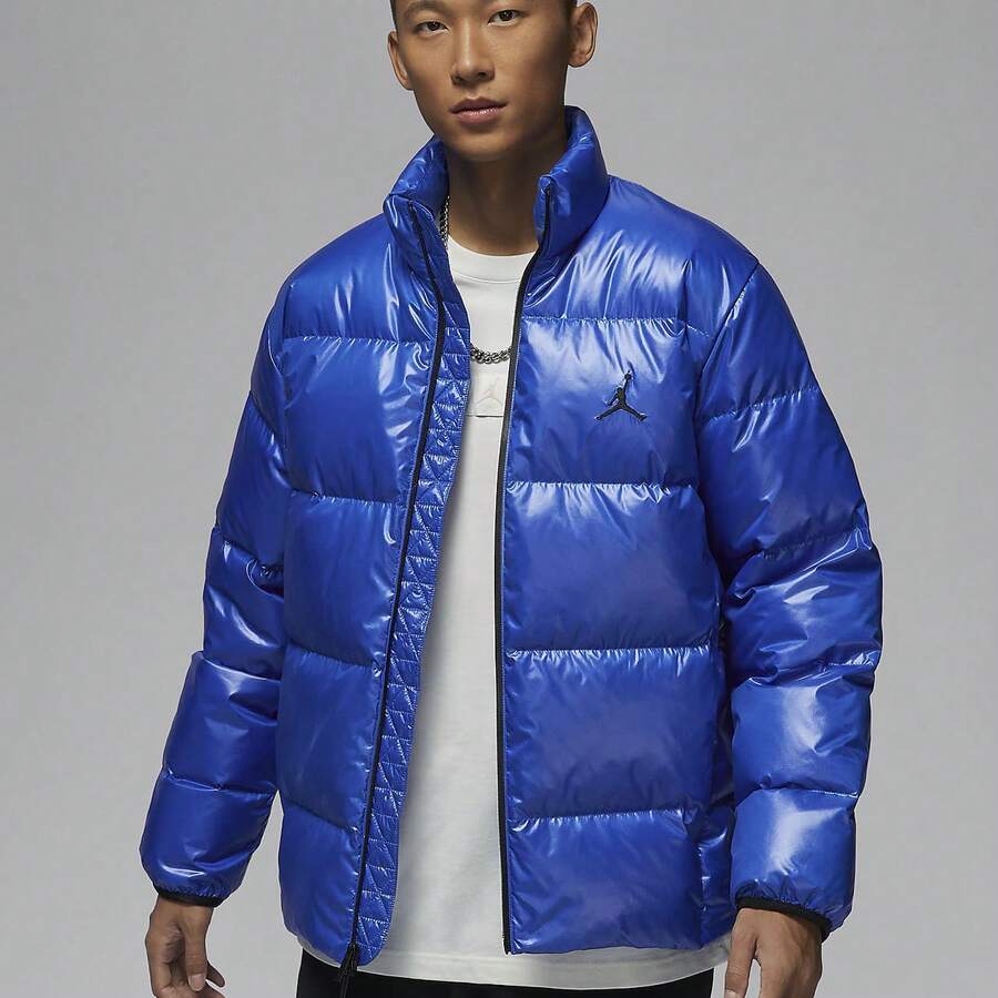 Nike AS FLIGHT DOWN Down Men's Sports Down Jacket FV7272-480 - Blue/Navy - View 1