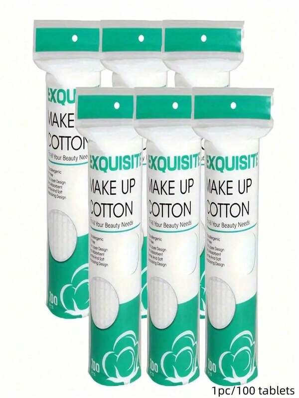 100-600 قطعة/عبوة وسادات تنظيف ذات نمط اللؤلؤ عالية الجودة. ناعمة، صديقة للبشرة وقابلة للتنفس، ذات تصميم ثلاثي الطبقات ثنائي الوجه، قوية في امتصاص الماء ومناسبة للاستخدام الجاف والرطب. مثالية لتطبيق ونزع المكياج، وكذلك تنظيف والعناية بالوجه والعيون وطلاء الأظافر.