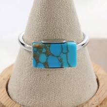 1 件复古时尚雕刻动物、花朵和鸟类朋克风格创意女士周年纪念戒指情人节 - 銀色 - 查看 4