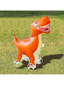 3D滑轮动物气球组装，卡通动物独角兽鸭子猫气球，儿童生日派对装饰礼物气球 - 彩色 - 查看 9