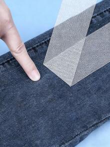 Self-Adhesive No-Sew Hem Tape - Easy Adjust Pant Length, Convenient & Quick, White, No Sewing Required, Pant Length Adjustment | Easy Stick | Self-Adhesive Tape - Multicolor - View 1