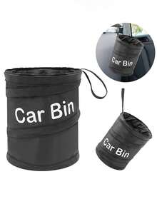 1 Stück - Ein versiegelter und auslaufsicherer Automüllbehälter zur Verwendung im Fahrzeug. Ein kreatives Aufbewahrungsbehältnis zum Aufhängen für Gegenstände, mit Aufbewahrungstasche für die Rückenlehne - Autozubehör, ein Geschenk für Männer.