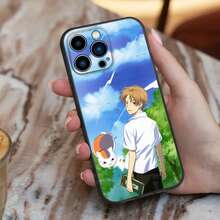 N-Natsumes Book Friends Phone Case Compatible With  16,15,14,13,12,11,Pro,X,XS,Max,XR,Plus,Mini Soft Silicone Black Shockproof TPU, Cover Compatible With  17 Pro Case,  17 Pro Max Case,  17 Case,  16 Pro Case - z5 - Ver 7