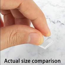 30个装户外用粘性电缆夹，圣诞灯夹，装饰夹，自粘挂钩，电线整理器，仙女灯配件，适用于细电缆 - 白色 - 查看 5