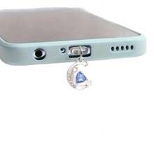 Special Dust Plug For Colored Love Pendant, Suitable For Mobile Phones - 藍色愛心 - 查看 6