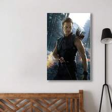 Framed Hawkeye Avengers Endgame Movie Poster Jeremy Renner Wall Art Classic Films Man Cave Birthday Gifts, Room Decor. - Random Print(隨機印花) - 查看 3