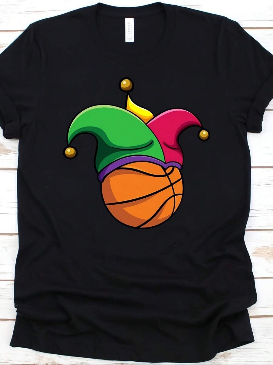 Basketball Mardi G Hat Shirt, Gift For Mardi G, Fat Tuesday, Sove Tuesday, Basketball Design, Basketball Player, Shooting Sports - 款式4 - 查看 1