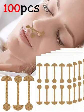 Pegatinas auxiliares para alas de la nariz, pegatinas para reducción de alas de la nariz, pegatinas auxiliares para trazar el borde hacia abajo de las alas de la nariz, para hombres y mujeres, adecuadas para todo tipo de piel