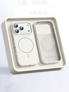 奢华磁吸软硅胶手机壳，兼容 17 Pro Max/17/16/15/14/13/12/11 Pro Max Plus，支持磁吸无线充电，防震保护套