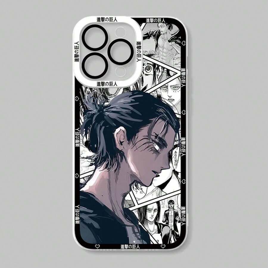 Eren Soft Phone Case Compatible With Samsung Galaxy S25 Edge S23 S22 S21 S24 Ultra Plus FE A56 A26 A36 5G A16 A06 4G A17 A07, Cover Compatible With  17 Pro Case,  17 Pro Max Case,  17 Case,  16 Pro Case
