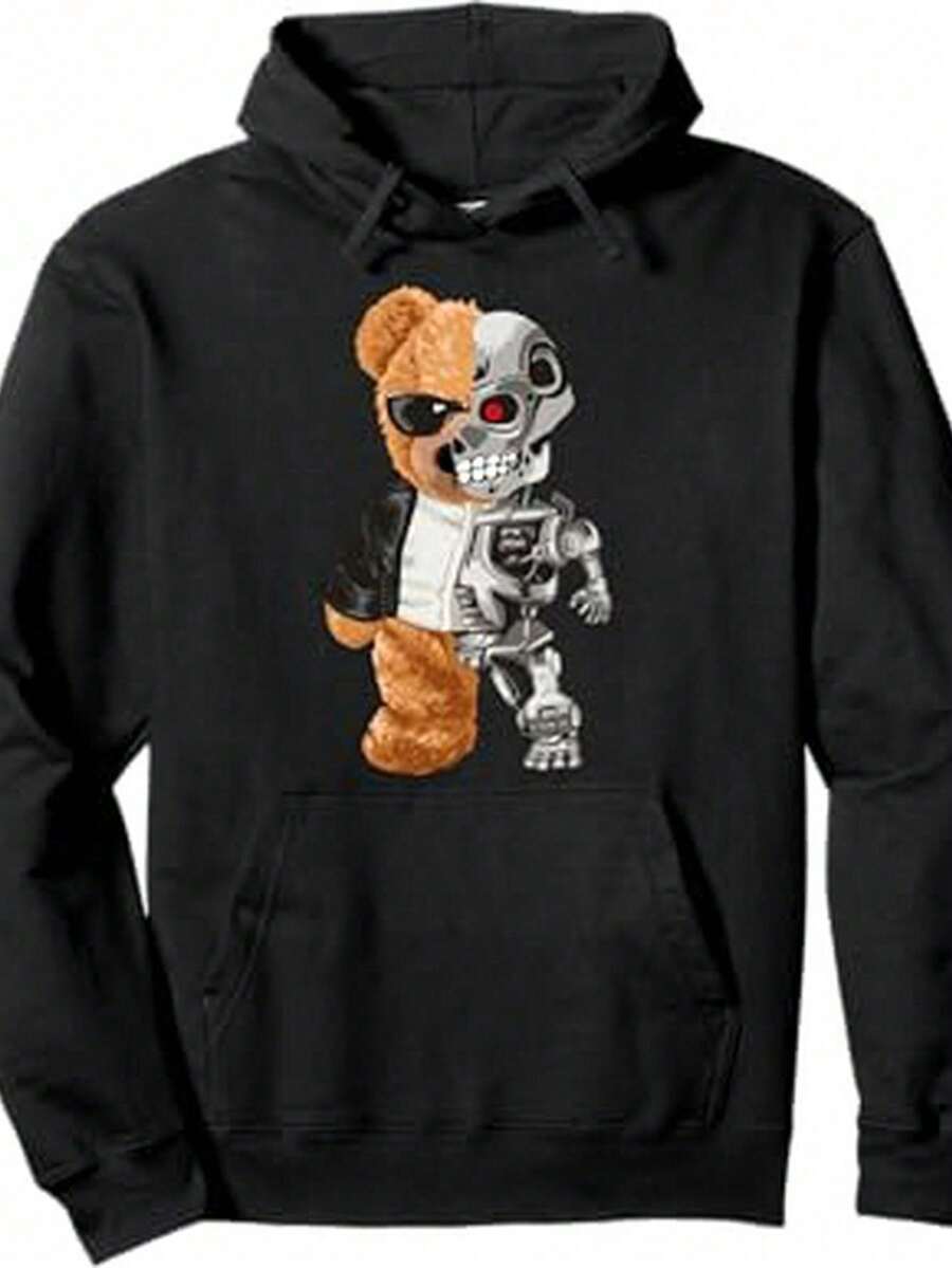Men Hoodies - Black - View 1