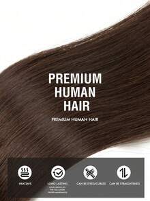 10 Pcs Mini Tape In Hair Extensions Human Hair Color 4/27 Chocolate Brown To Caramel Blonde 14-22 Inch Remy Human Hair Invisible Tape In Hair Extensions - S2 - View 5