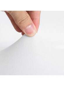 1pc Minimalist Modern Solid Color Milk Silk Elastic Sofa Cushion Cover, Suitable For All Seasons