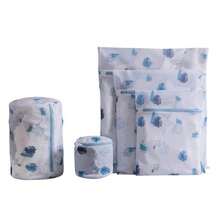 Cute Delicates Wash Bag Laundry Lingerie Bra Washing Pack Set Clothes Case UK - Yellow M 2pcs - View 2