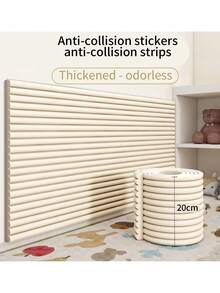 1pc W-Shaped Baby Bumper Guard, Decorative Protective Cushion For Nursery, Furniture Corners, Walls, Daycare, No Adhesive Required, Soft Foam For Baby