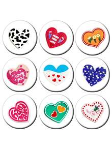 20 PCS Love Series, Featuring Various Heart-Shaped Designs, Holiday Christmas Sports Shoe Decorations, PVC Plastic Strawberry Heart Shoe Ornaments, Durable DIY Shoe Accessory Set, Perfect For Giving As Gifts, Suitable For Valentine's Day, Mother's Day, Father's Day Gifts And Rewards, And Suitable For Pairing With Shoes.