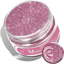 Matio Mica Powder, 1.8oz/ 50g White Pearlescent Effect Mica Powder Epoxy Resin Natural Color Pigment Soap Making, Bath, Candle Dye, Resin, Paint,Nails,Jewelry, Slime Pigment - 粉色 - 查看 7