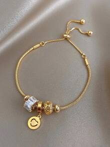 Andkiss Teen Geo Charm Bracelet For Daily - Multicolor - View 3