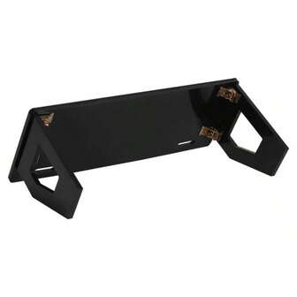 Portable Soccer Rebounder Board With 2 Angles Soccer Training Wall Board Passing And Shooting Practice Black