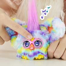 Hasbro Furby Furblets 2 件装，Greenie-Meanie 和 May-May，每个都有 45 种音效，适合 6 岁及以上男孩女孩的电子毛绒玩具 - G1433 - 查看 4