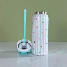 32OZ New Insulated Stainless Steel Water Bottle With Straw For Sports, Travel, And School Sports Water Bottle - playful fight-32oz - 查看 1